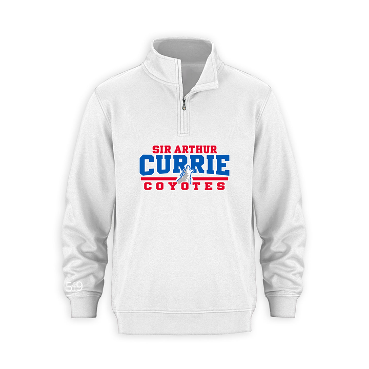 SIR ARTHUR CURRIE VARSITY 1/4 ZIP (UNISEX)