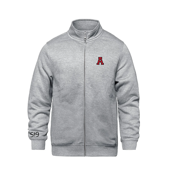 STA EMBROIDERED ZIP-UP SWEATER (UNISEX)