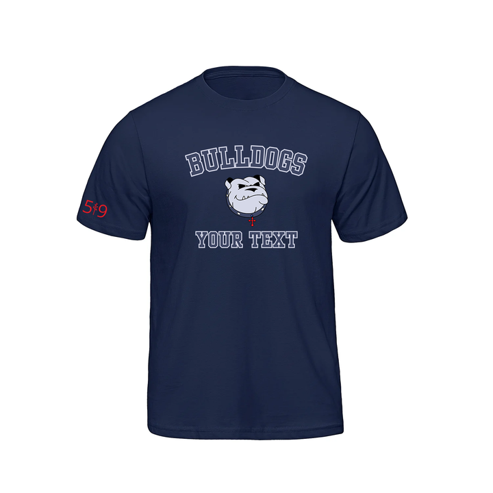 BULLDOGS CUSTOMIZABLE TEE (MENS)
