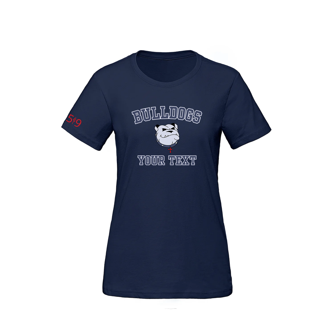 BULLDOGS CUSTOMIZABLE TEE (WOMENS)