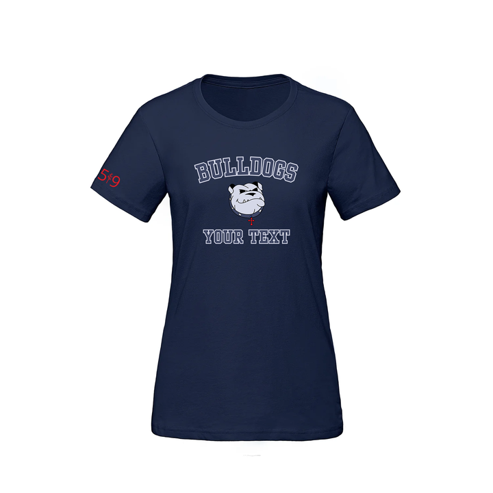 BULLDOGS CUSTOMIZABLE TEE (WOMENS)