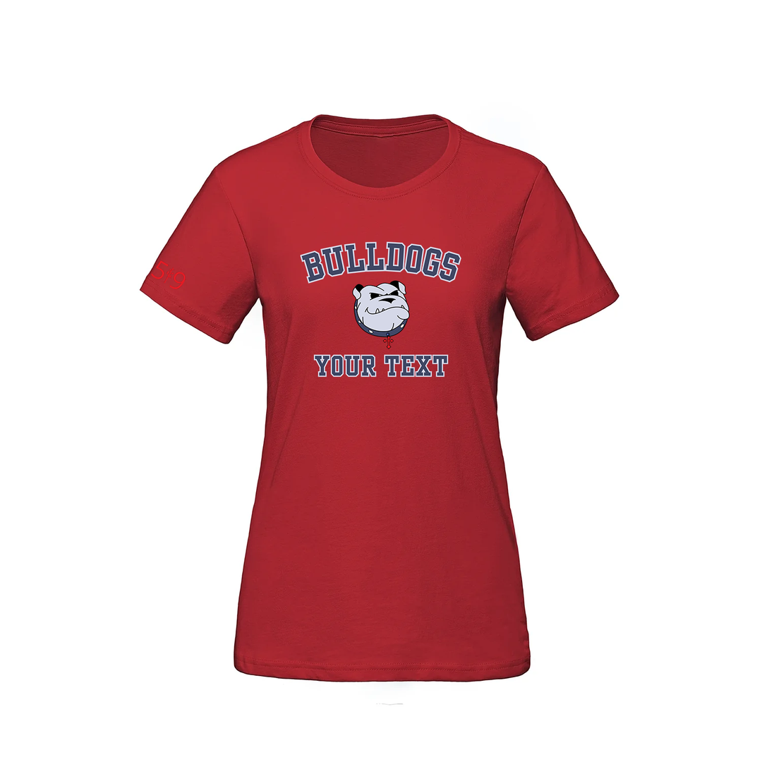 BULLDOGS CUSTOMIZABLE TEE (WOMENS)