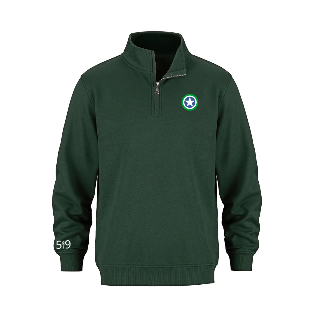 SPRINGBANK EMBROIDERED 1/4 ZIP (UNISEX)