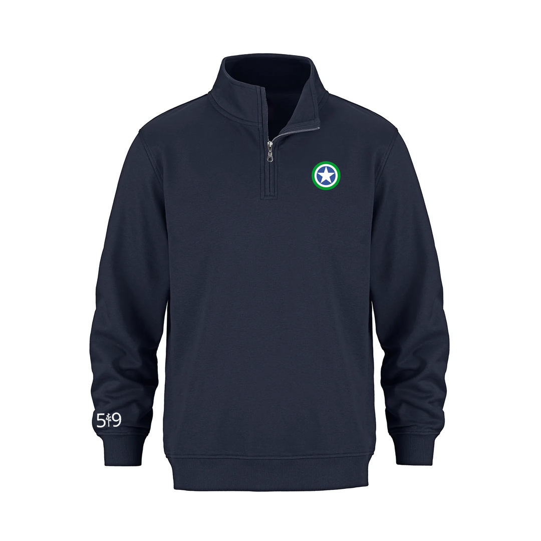 SPRINGBANK EMBROIDERED 1/4 ZIP (UNISEX)