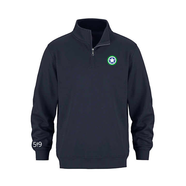 SPRINGBANK EMBROIDERED 1/4 ZIP (UNISEX)