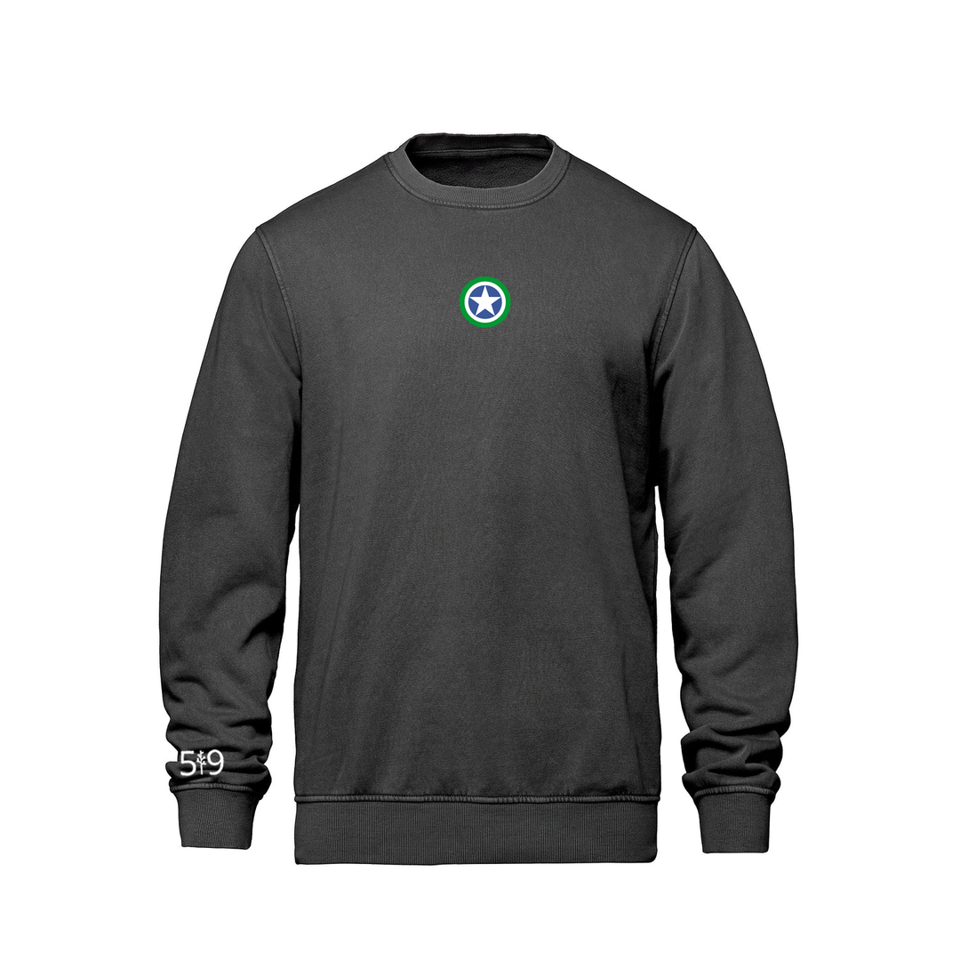 SPRINGBANK EMBROIDERED RETRO CREW (UNISEX)