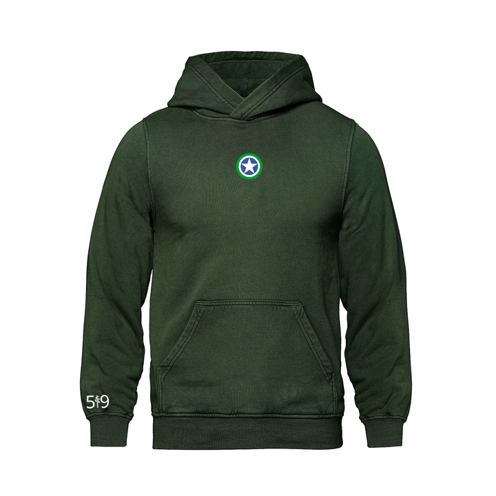 SPRINGBANK EMBROIDERED RETRO HOODIE (UNISEX)