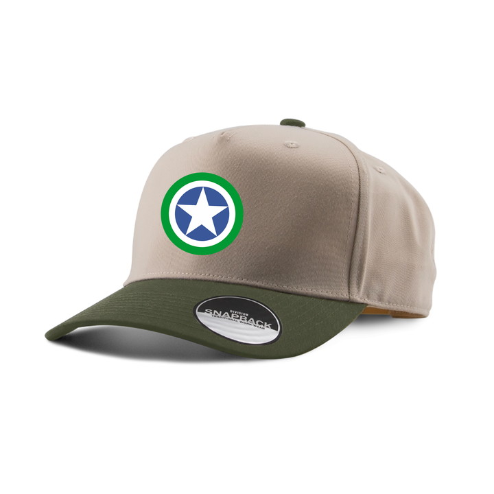 SPRINGBANK EMBROIDERED TWO-TONE PANEL CAP
