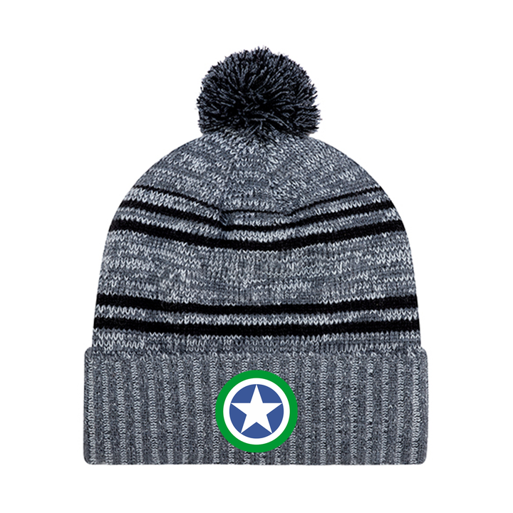 SPRINGBANK EMBROIDERED POM-POM TOQUE