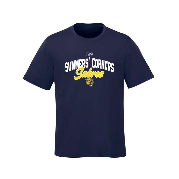 SUMMERS' CORNER SABRES ATHLETIC TEE (MENS)