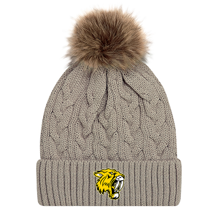 SUMMERS' CORNERS EMBROIDERED FAUX FUR TOQUE