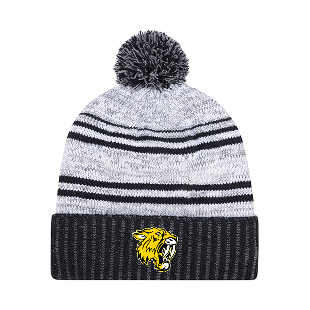 SUMMERS' CORNERS EMBROIDERED POM-POM TOQUE