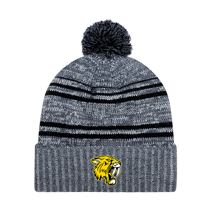 SUMMERS' CORNERS EMBROIDERED POM-POM TOQUE