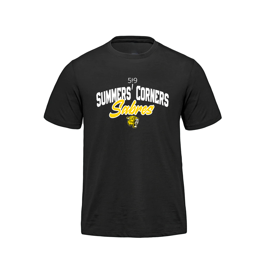 SUMMERS' CORNER SABRES PREMIUM TEE (MENS)