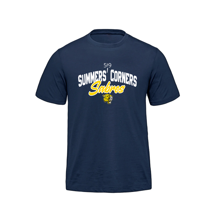 SUMMERS' CORNER SABRES PREMIUM TEE (MENS)