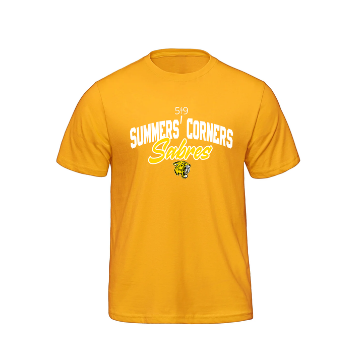 SUMMERS' CORNER SABRES TEE (MENS)