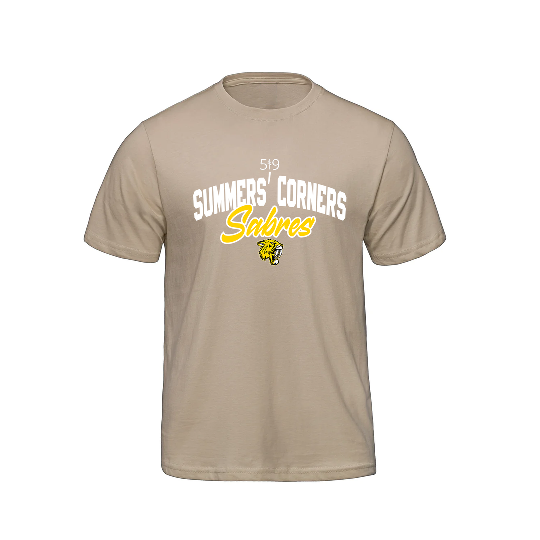 SUMMERS' CORNER SABRES TEE (MENS)