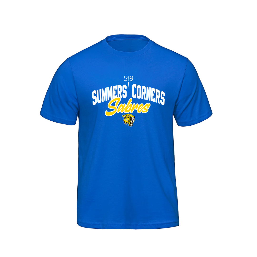 SUMMERS' CORNER SABRES TEE (MENS)