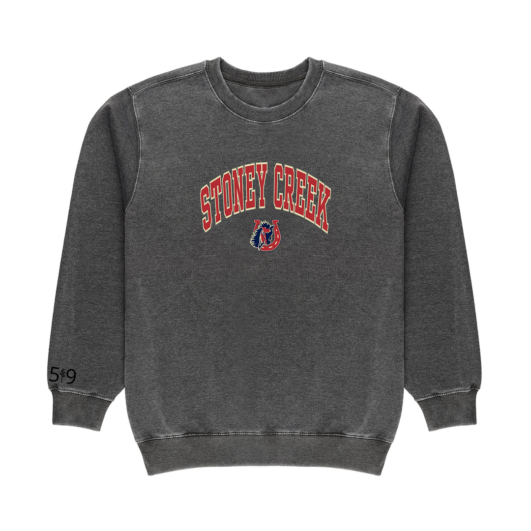 STALLIONS VARSITY VINTAGE CREWNECK (UNISEX)