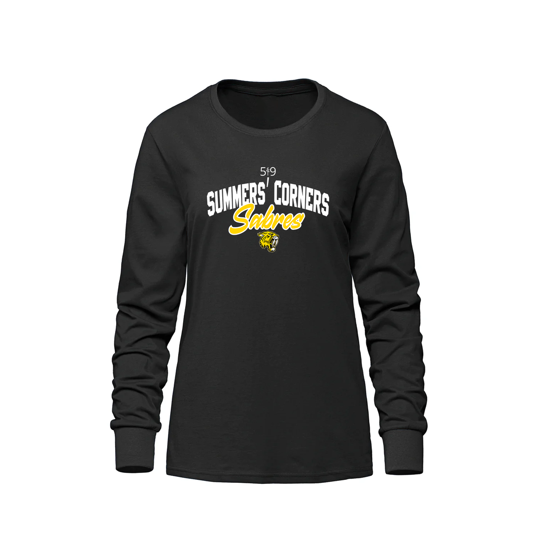SUMMERS' CORNER SABRES LONG SLEEVE (WOMENS)