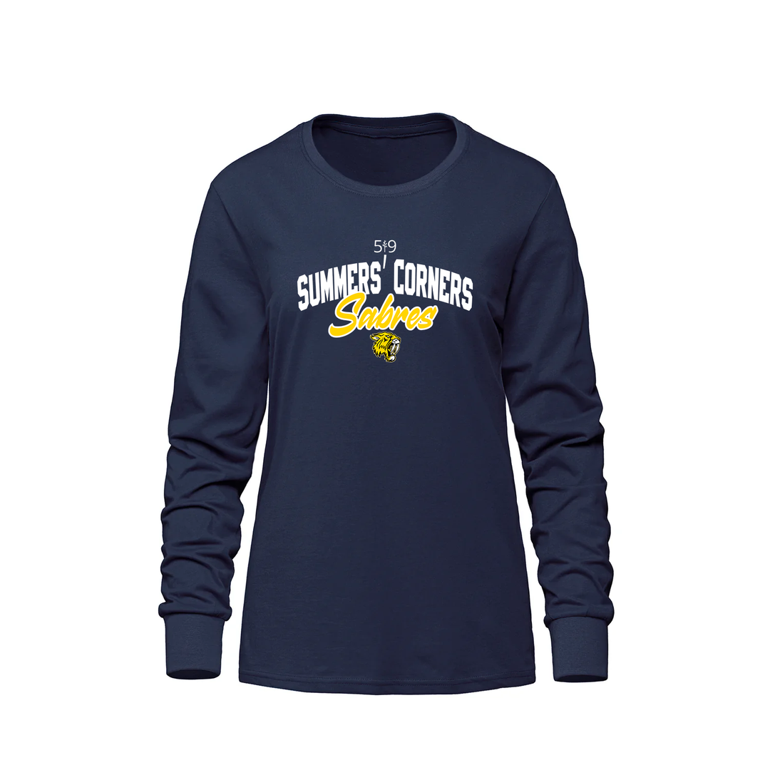 SUMMERS' CORNER SABRES LONG SLEEVE (WOMENS)