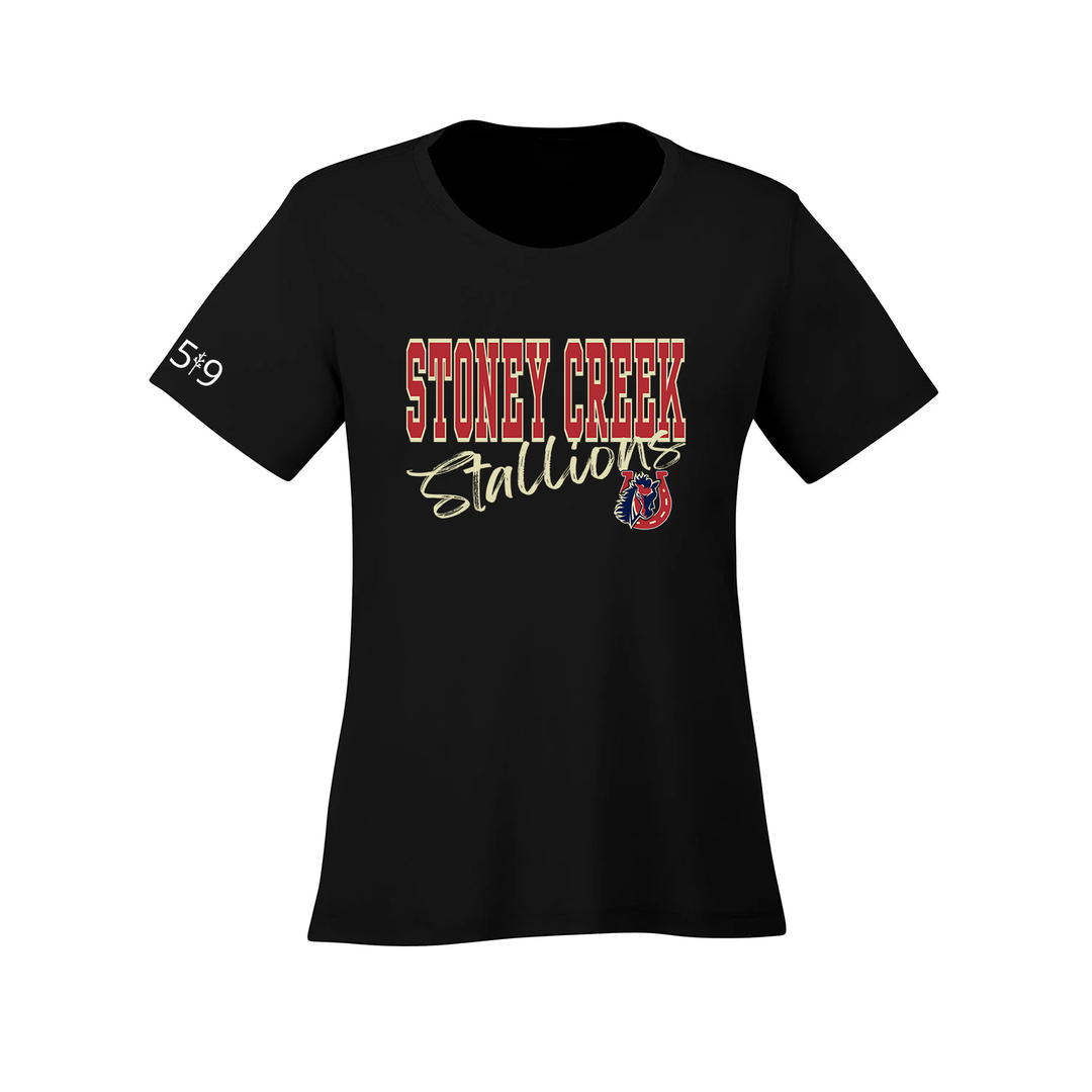 STALLIONS SIGNATURE ATHLETIC TEE (WOMENS)