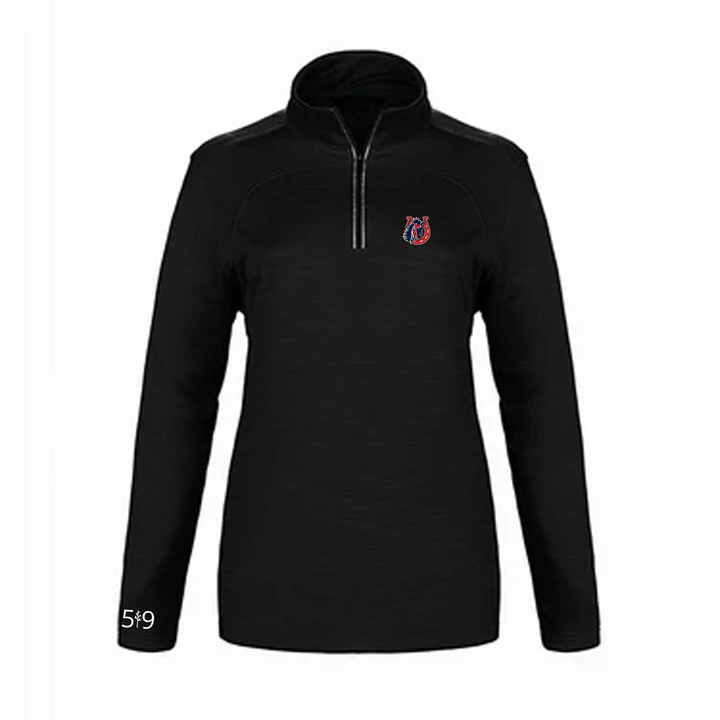 STONEY CREEK EMBROIDERED PREMIUM ATHLETIC 1/4 ZIP (WOMENS)