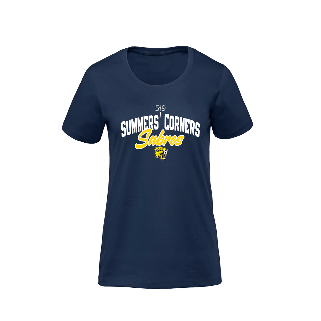 SUMMERS' CORNER SABRES PREMIUM TEE (WOMENS)