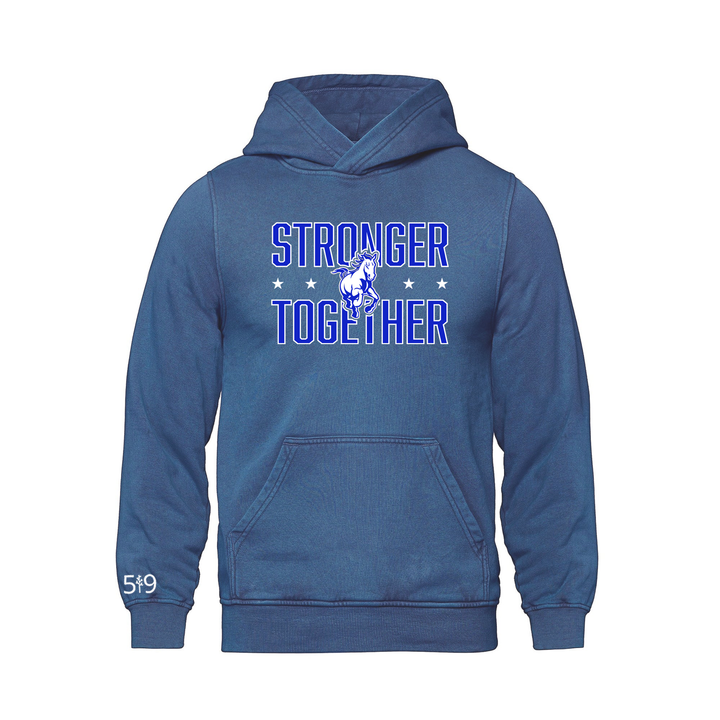 SOUTH DORCHESTER STRONGER TOGETHER RETRO HOODIE (UNISEX)