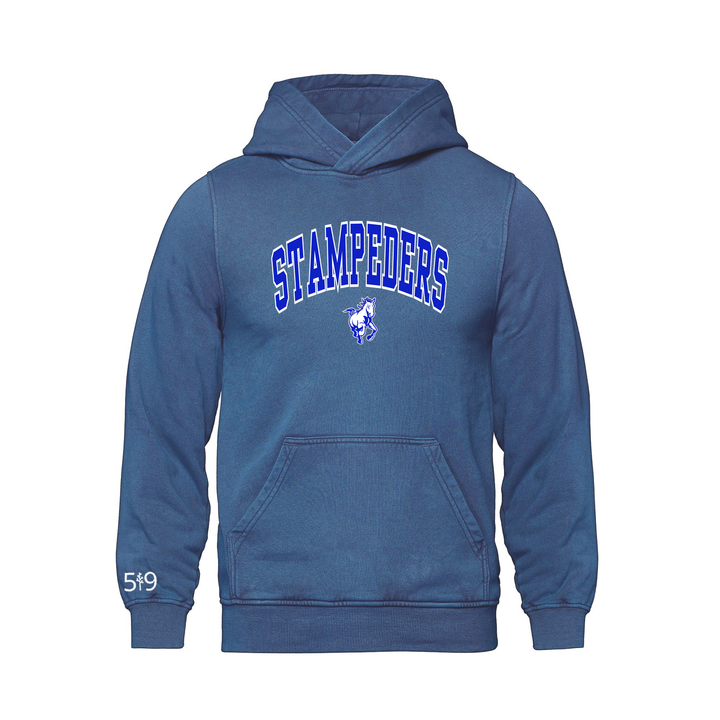 SDPS STAMPEDERS VARSITY RETRO HOODIE (UNISEX)
