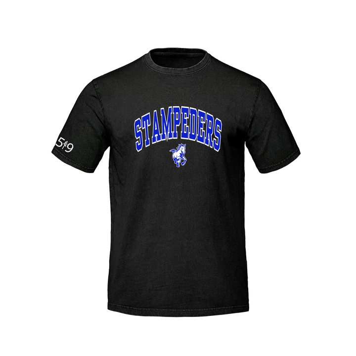 SDPS STAMPEDERS VARSITY RETRO TEE (UNISEX)