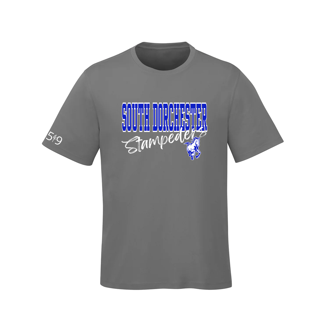 SDPS STAMPEDERS SIGNATURE ATHLETIC TEE (MENS)