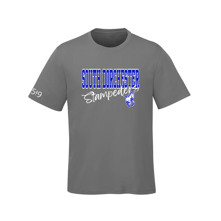 SDPS STAMPEDERS SIGNATURE ATHLETIC TEE (MENS)