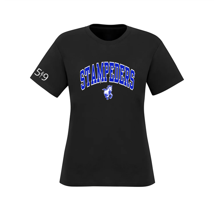 SDPS STAMPEDERS VARSITY TEE (WOMENS)