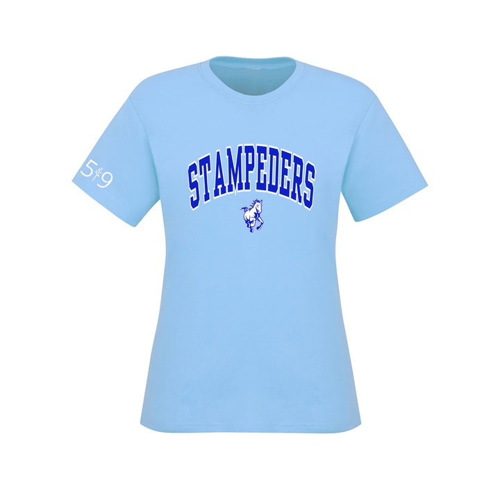 SDPS STAMPEDERS VARSITY TEE (WOMENS)