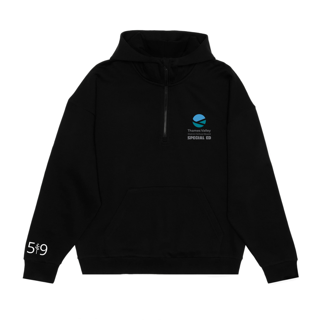 SPECIAL ED EMBROIDERED SCUBA 1/2 ZIP (UNISEX)