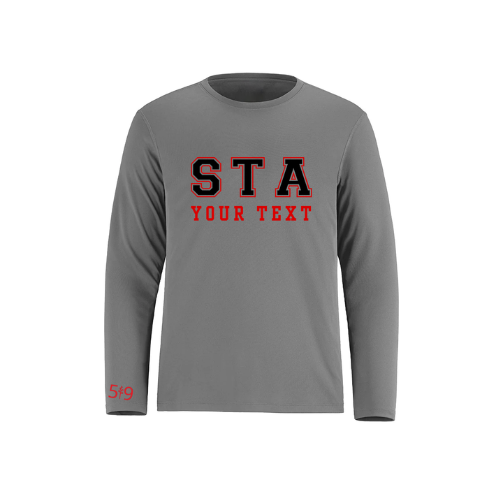 STA CUSTOMIZABLE ATHLETIC LONG SLEEVE (UNISEX)