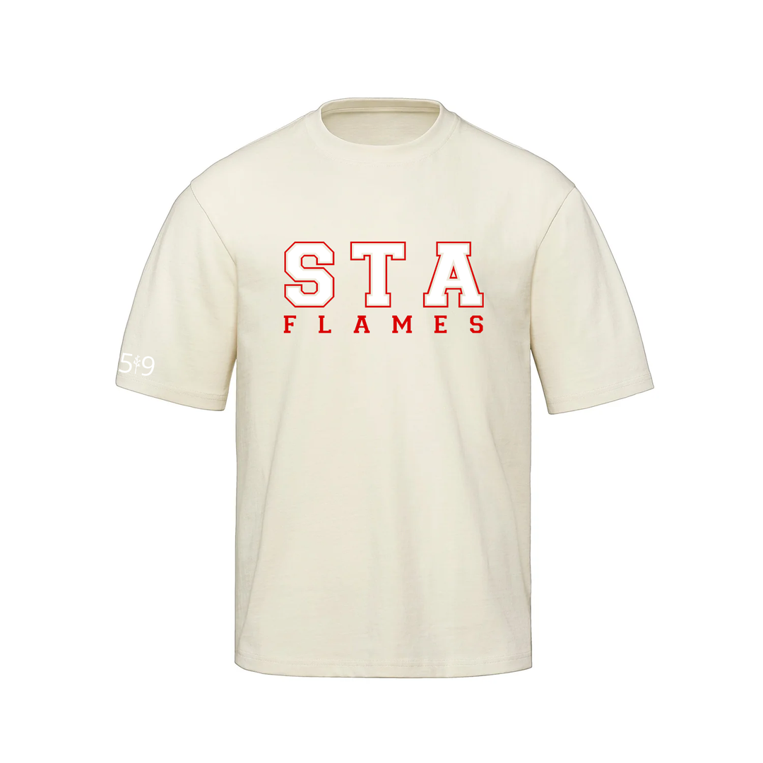 STA FLAMES 2.0 OVERSIZED TEE (UNISEX)