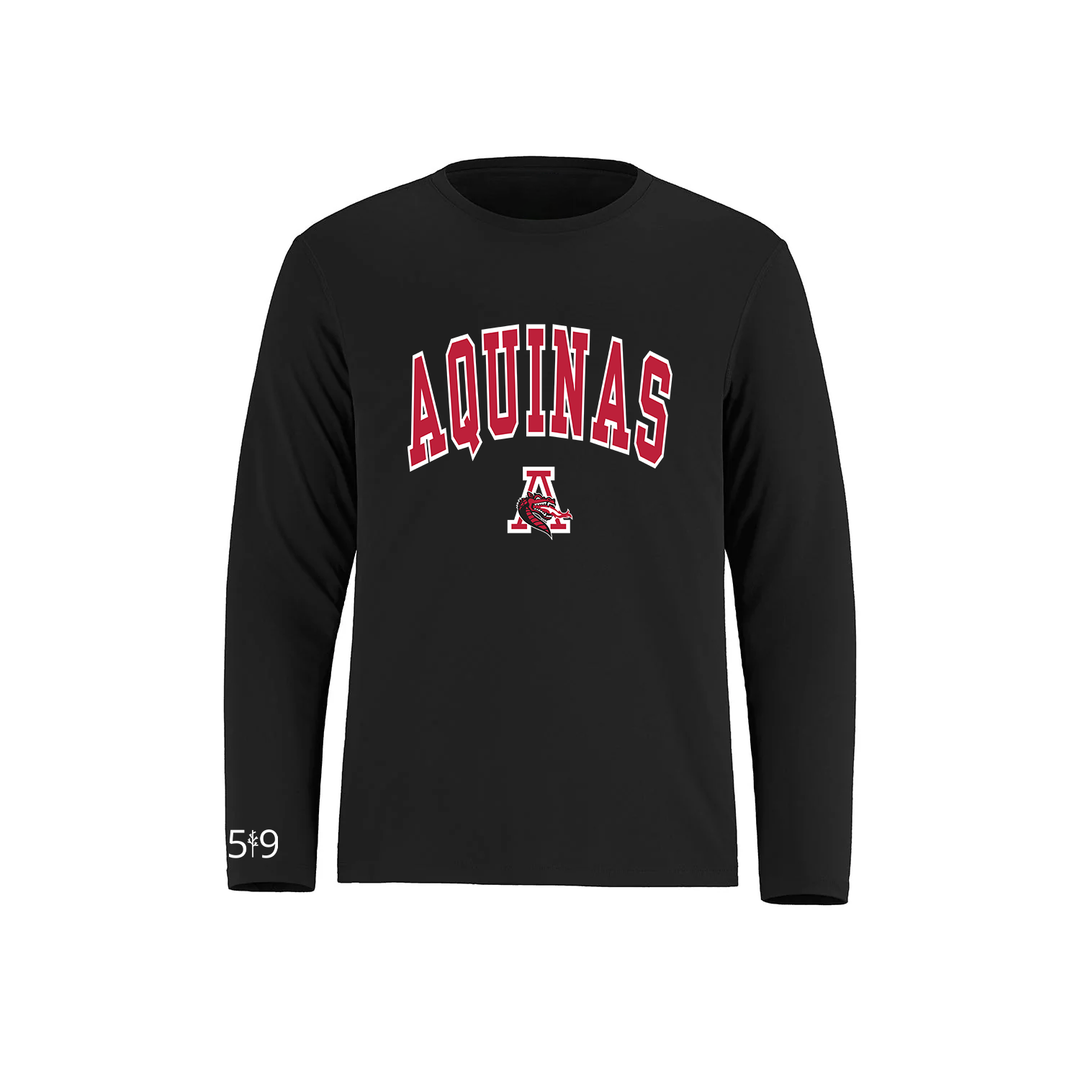 FLAMES VARSITY ATHLETIC LONG SLEEVE (UNISEX)