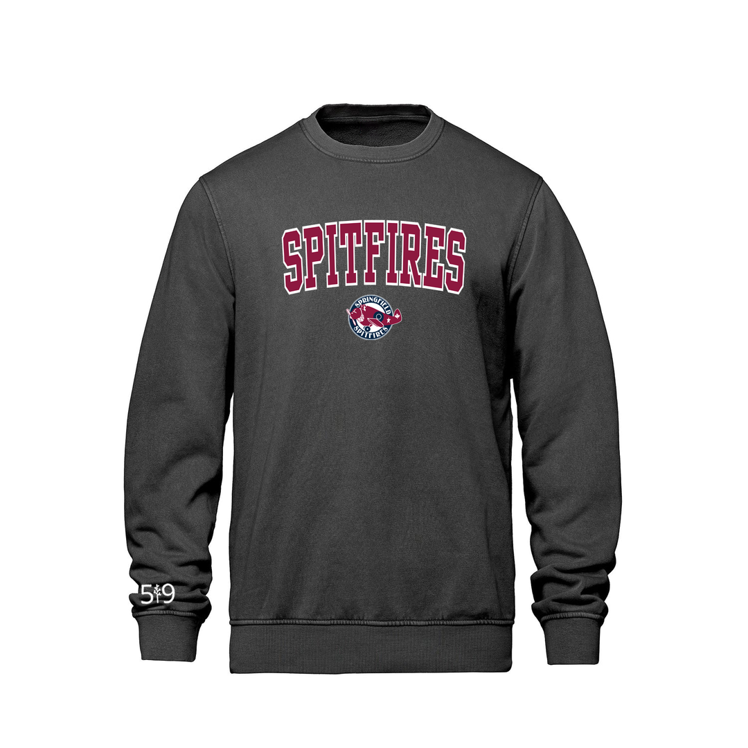 SPRINGFIELD SPITFIRES VARSITY RETRO CREW (UNISEX)
