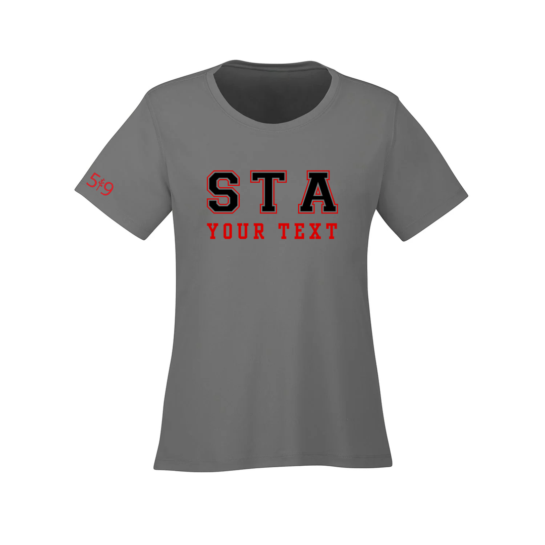 STA CUSTOMIZABLE ATHLETIC TEE (WOMENS)