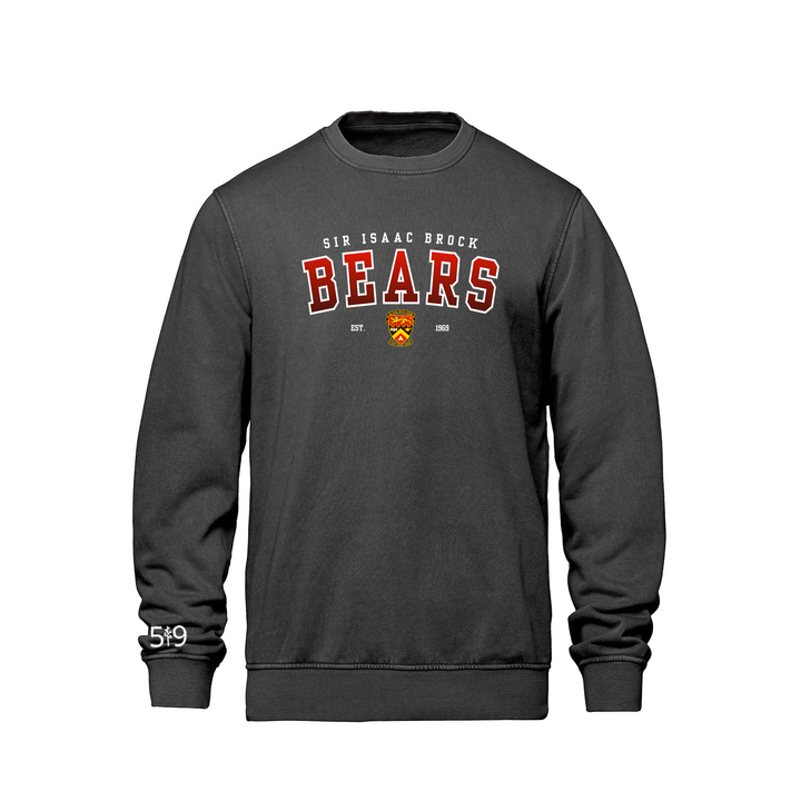 SIR ISAAC BROCK BEARS RETRO CREW (UNISEX)