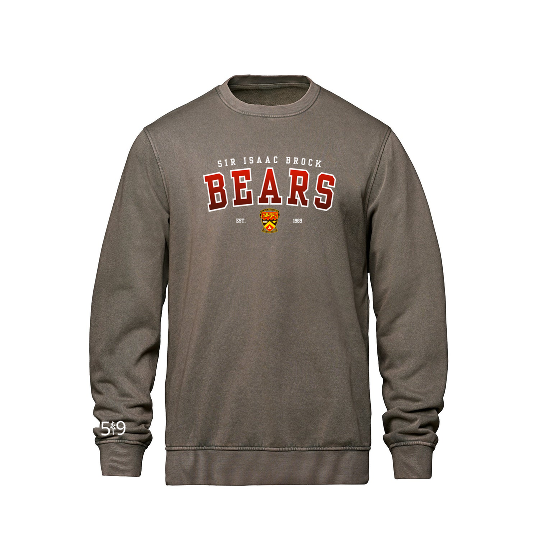 SIR ISAAC BROCK BEARS RETRO CREW (UNISEX)