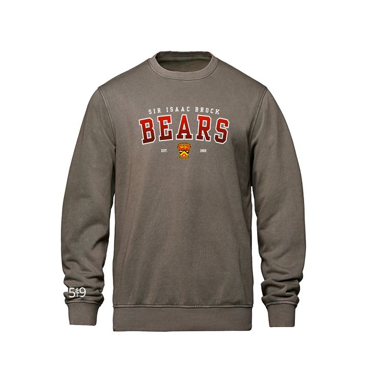 SIR ISAAC BROCK BEARS RETRO CREW (UNISEX)