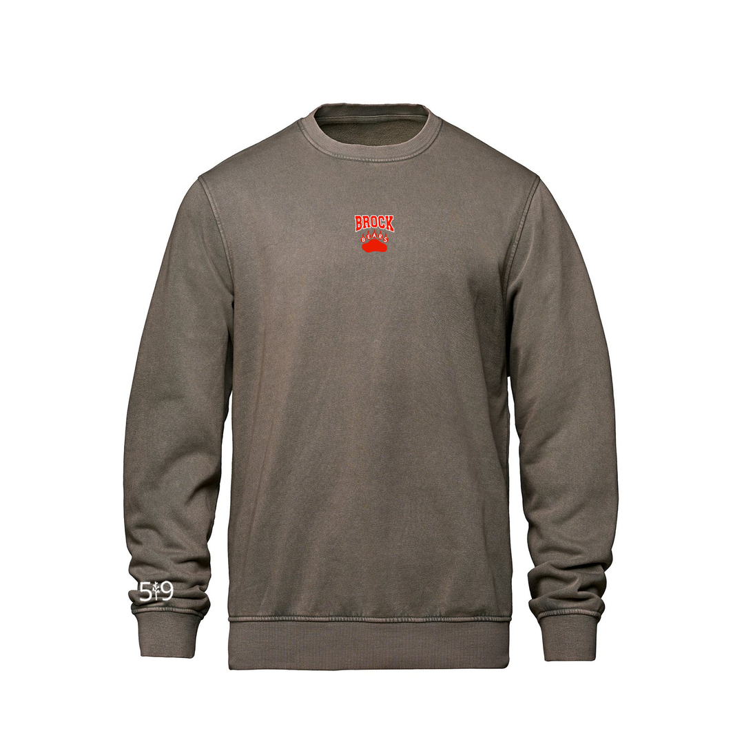 SIR ISAAC BROCK EMBROIDERED RETRO CREW (UNISEX)