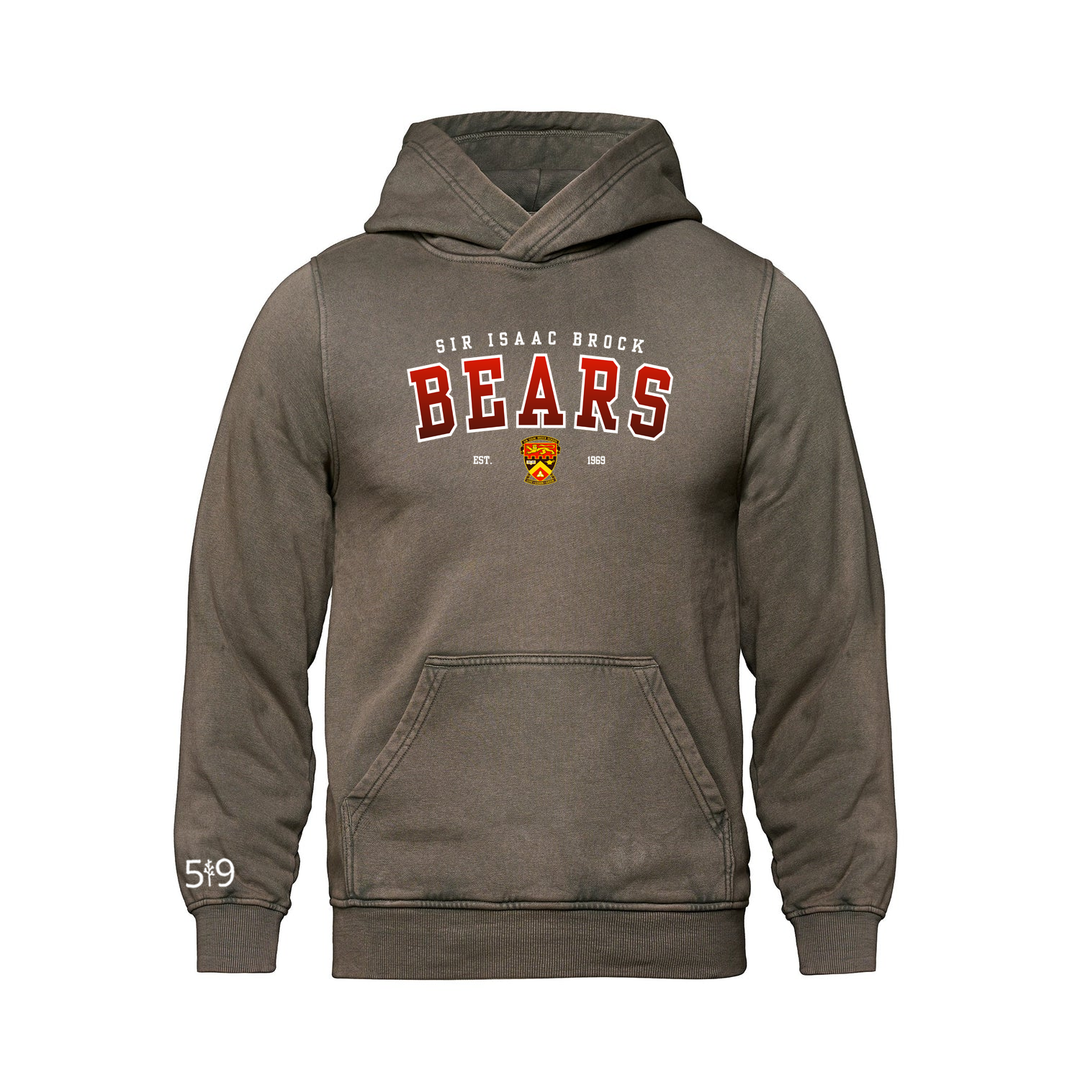 SIR ISAAC BROCK BEARS RETRO HOODIE (UNISEX)