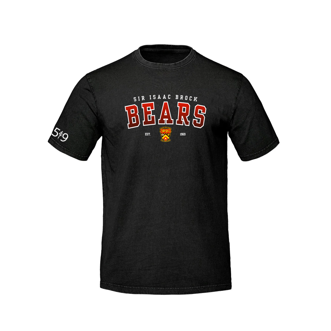 SIR ISAAC BROCK BEARS RETRO TEE (UNISEX)