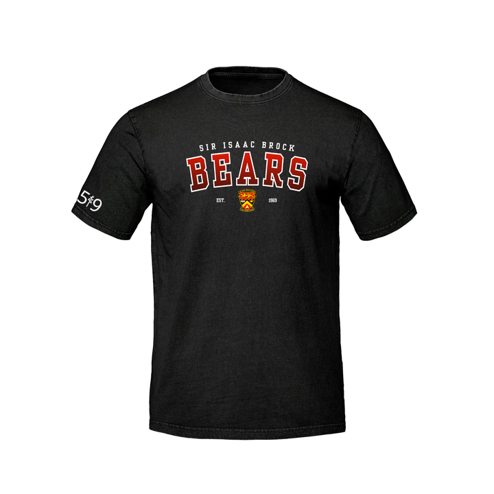 SIR ISAAC BROCK BEARS RETRO TEE (UNISEX)