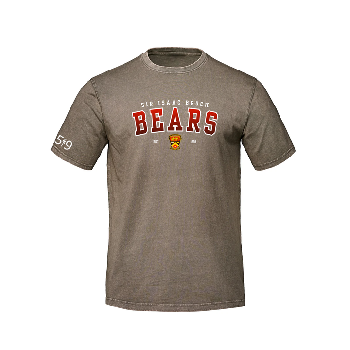SIR ISAAC BROCK BEARS RETRO TEE (UNISEX)