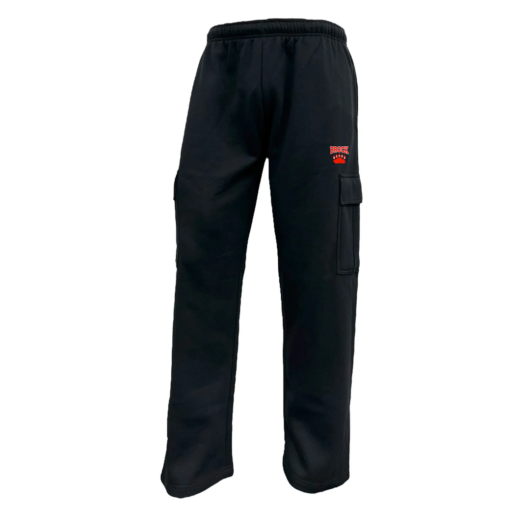 SIR ISAAC BROCK EMBROIDERED CARGO SWEATPANTS (UNISEX)